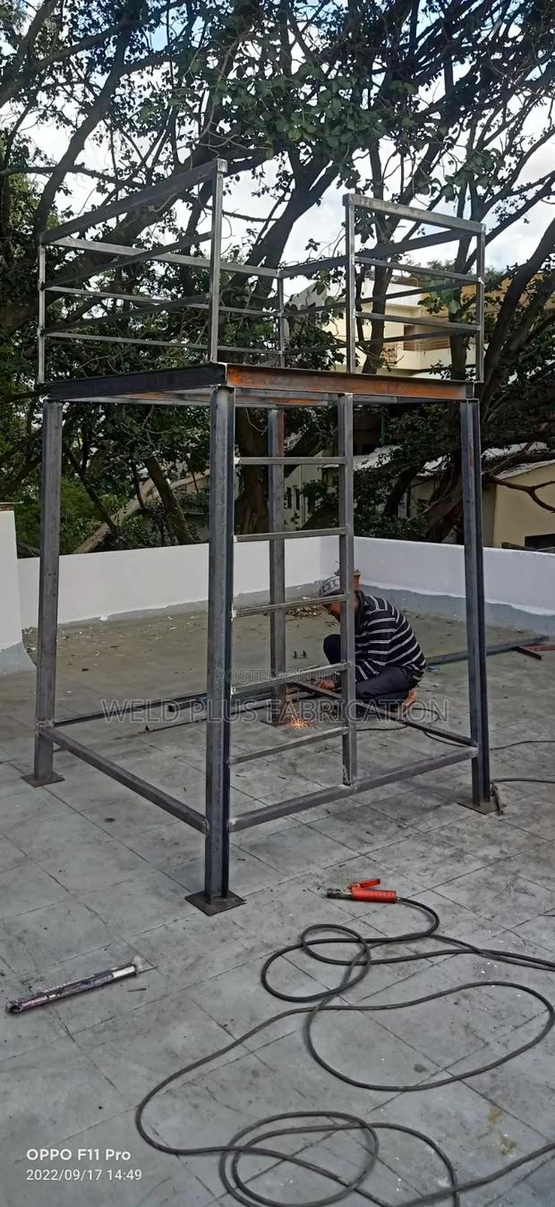 Fabricated Poly Tank Stand · Photo 3