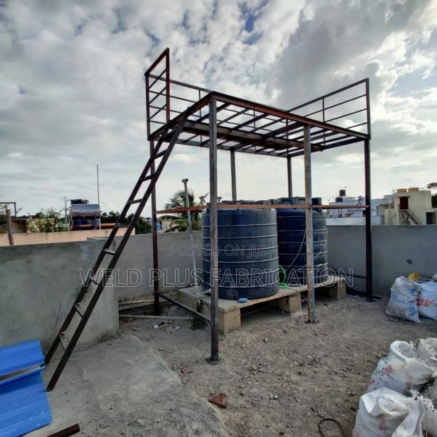 Fabricated Poly Tank Stand · Photo 4