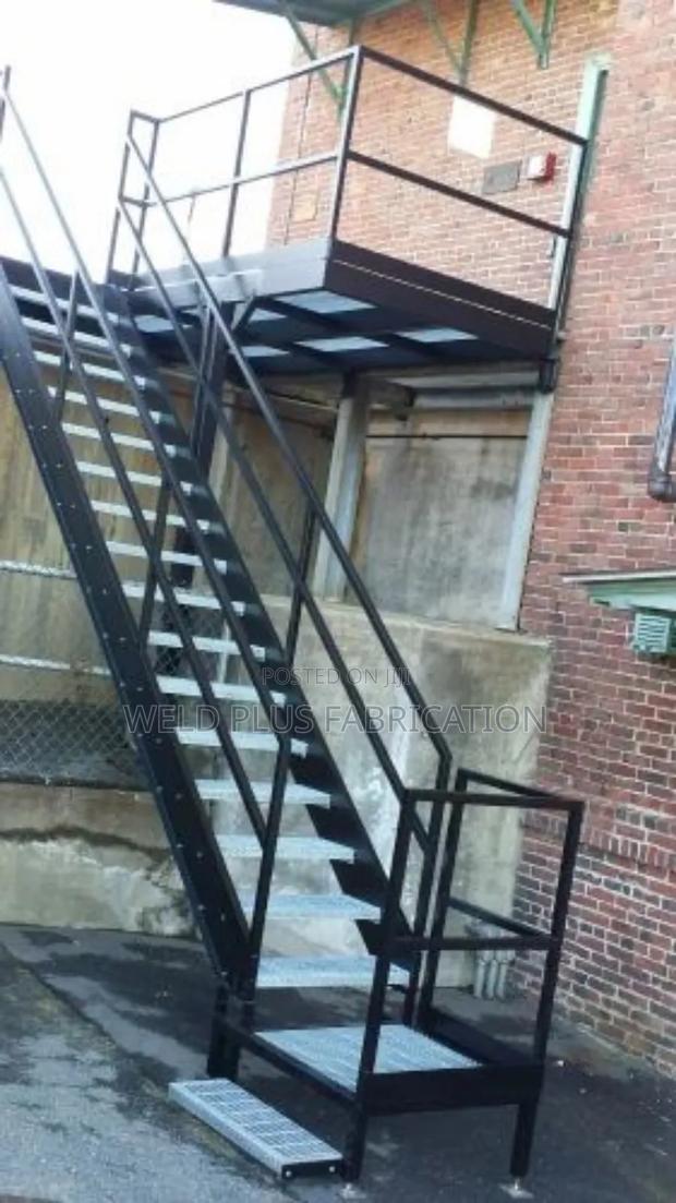 Fabricated Metal Staircase · Photo 2