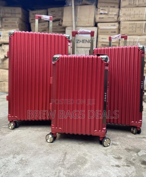 Original Jony 3set Zipless Aluminum Trunk Suitcase · Photo 2