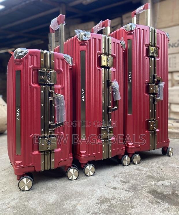 Original Jony 3set Zipless Aluminum Trunk Suitcase · Photo 1