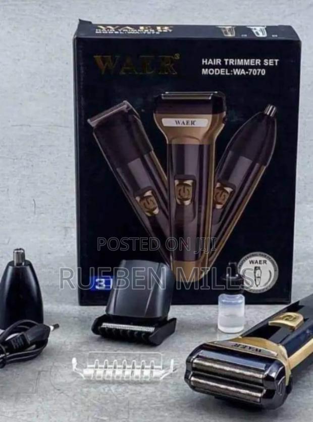 Waer WA-7070 Beard Trimmer Set Barbering Shaving Machine · Photo 1