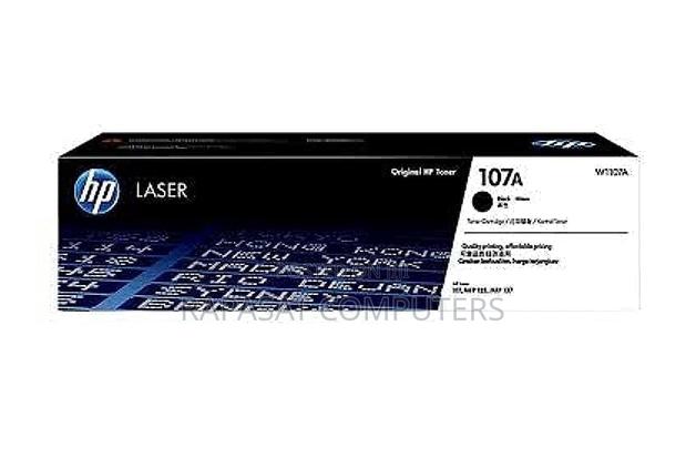 HP 107A Black Original Laser Toner Cartridge · Photo 1