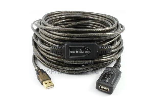 20 Meters (64 Feet) USB 2.0 Active Extension/ Repeater Cable · Photo 1