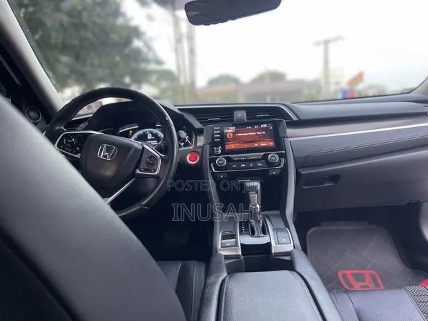 Honda Civic EX-L Sedan 2019 White · Photo 1