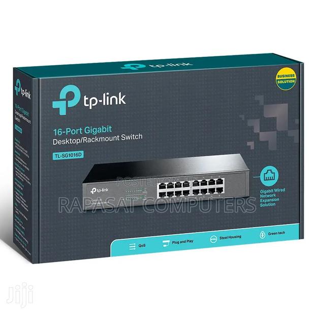Newly Arrived Tp-Link 16-Port Tl-Sg1016d Gigabit Switch · Photo 1