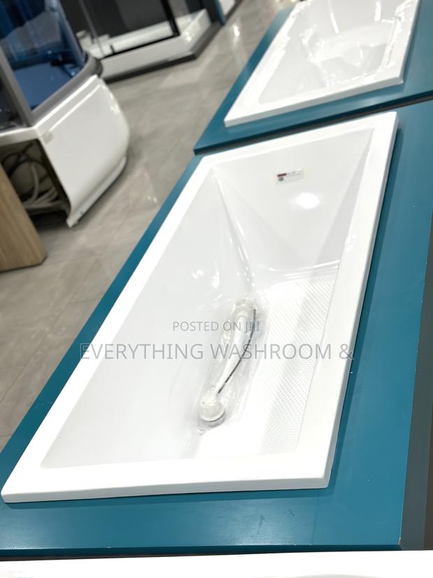 Straight Bathtub Heavy Bathtub Shower Pool European · Photo 2