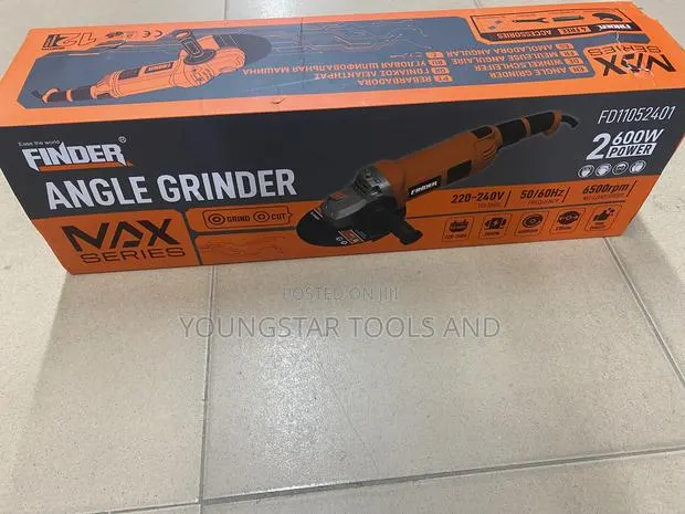 Finder Max Series 2600W Angle Grinder (9" / 230mm) – Brand New · Photo 1