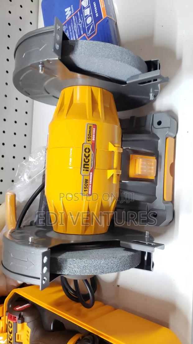Ingco 150W 6" Bench Grinder. · Photo 1