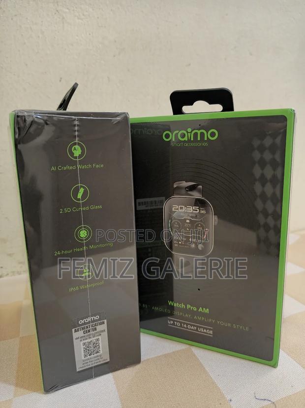 Oraimo Watch Pro Am 1.85′′ Amoled Ip68 Smart Watch · Photo 6