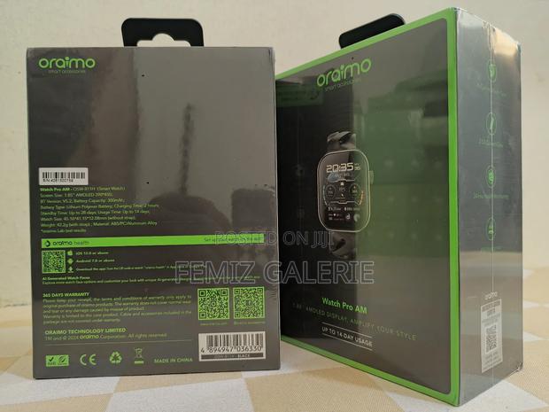 Oraimo Watch Pro Am 1.85′′ Amoled Ip68 Smart Watch · Photo 8