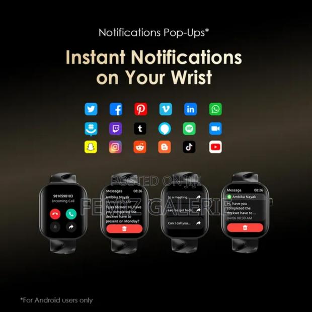 Oraimo Watch Pro Am 1.85′′ Amoled Ip68 Smart Watch · Photo 7