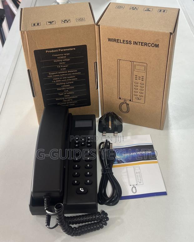 Wireless Intercom Phone With Digital Screen · Photo 3