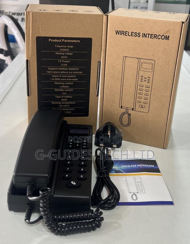 Wireless Intercom Phone With Digital Screen · Photo 2