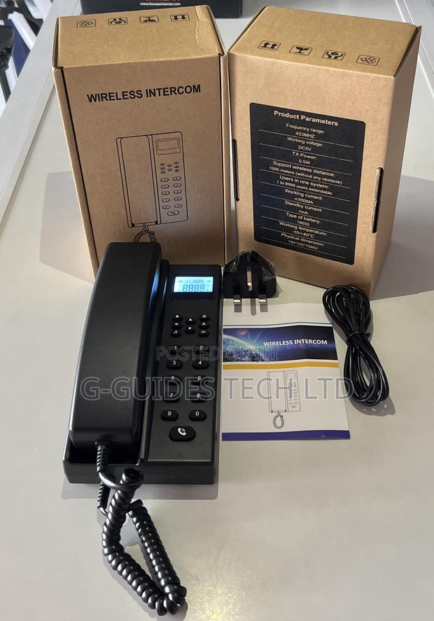Wireless Intercom Phone With Digital Screen · Photo 4