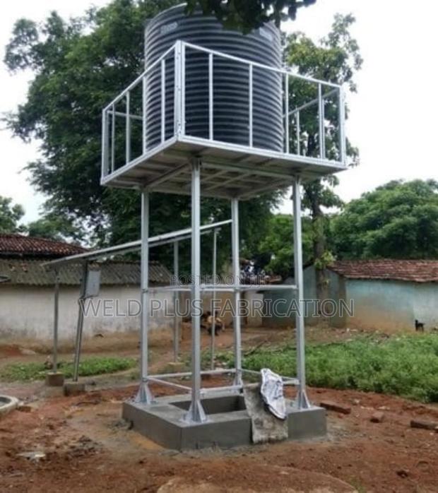 Strong and Durable Poly Tank Stand · Photo 1