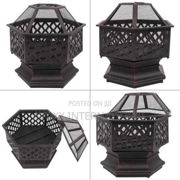 Zimtown 22 Inch Fire Pit Wood Burning Bonfire Firebowl · Photo 3