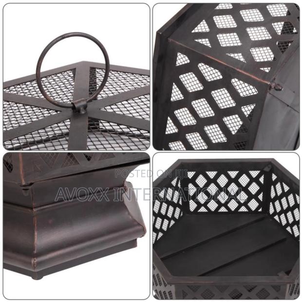 Zimtown 22 Inch Fire Pit Wood Burning Bonfire Firebowl · Photo 4