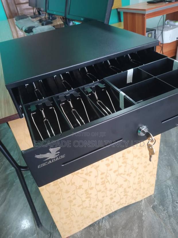 Cash Drawer Electronic 8 Bills , 4 Coins (Esc) Xmas Promo · Photo 1