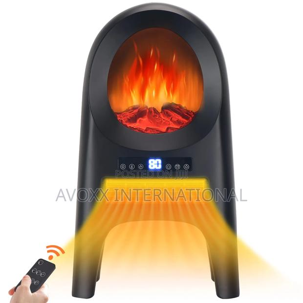 AKIRES 1500W Electric Fireplace Space Heater · Photo 2