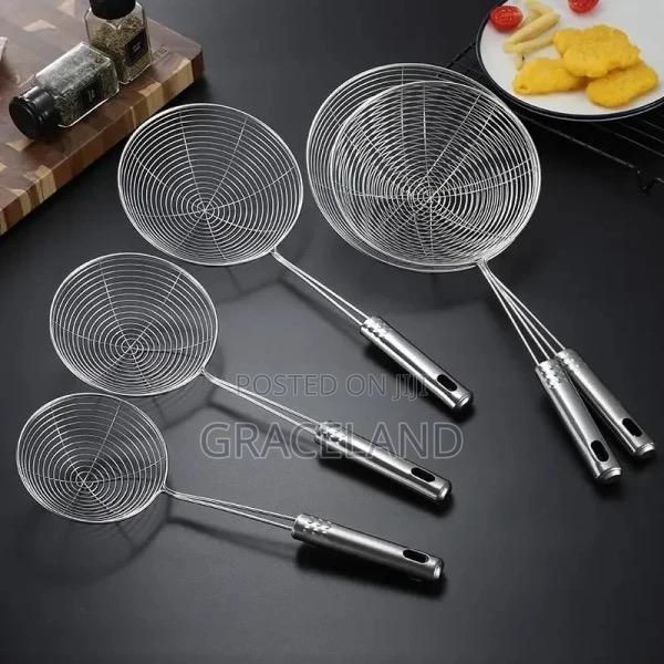 This Is Original 6 Set of Kitchen Colander Deep Fryer Basket · Photo 3