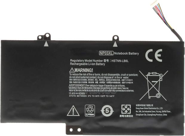 Original HP Battery Pavilion X360 13 and Envy 15 -NP03XL · Photo 1