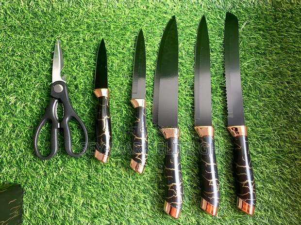 7pcs Non Stick Coated Knife Set · Photo 2