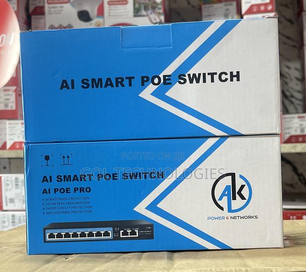 8port AI POE Switch With 2 Uplink Smart POE Switch · Photo 2