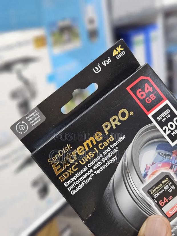 Sandisk Extreme Pro 64gb 170mbps Sd Card · Photo 2