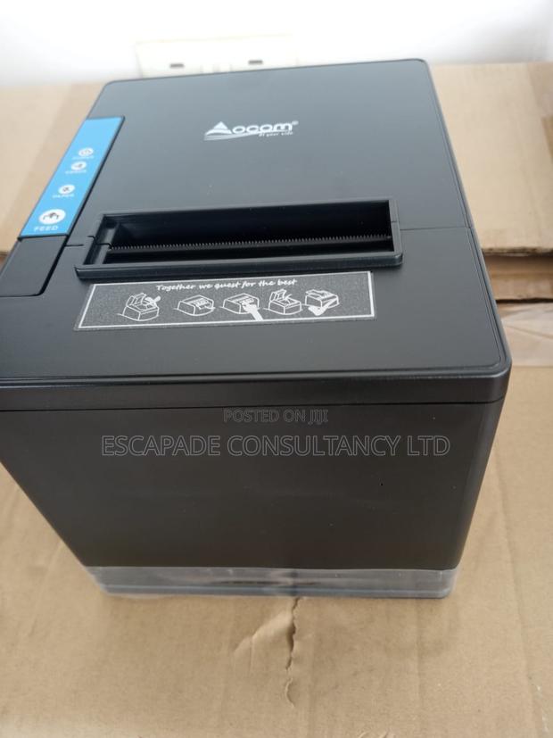 Thermal Receipt Printer Usb+Lan+Serial (Ocom) 300mm / Sec Sp · Photo 1