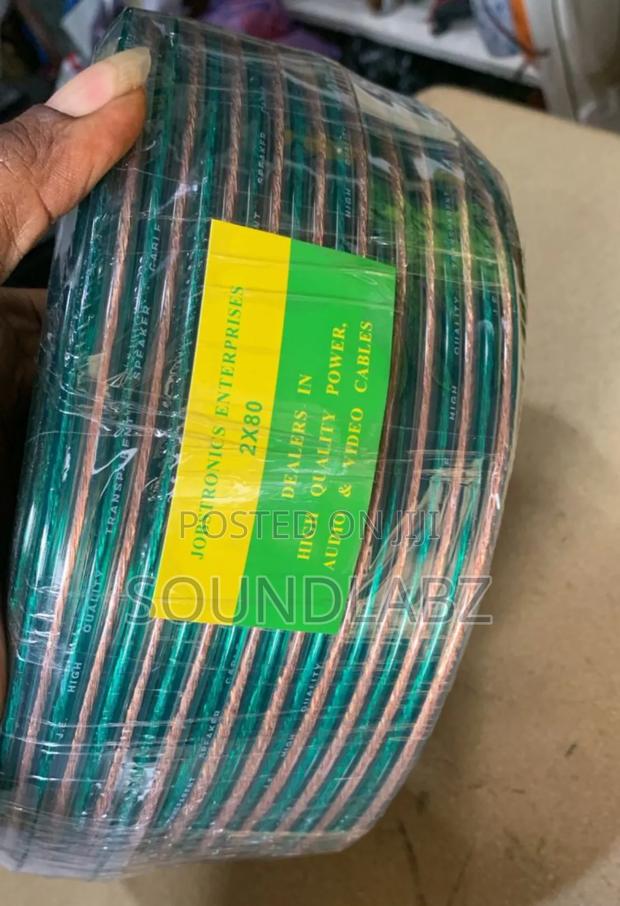 Transparent 2in1 Speaker Cable · Photo 2