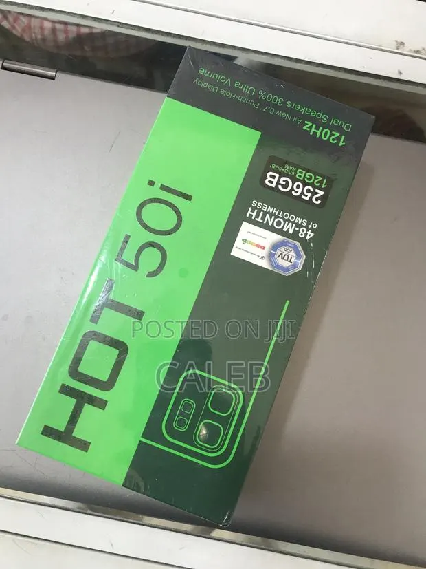 New Infinix Hot 50i 256 GB Black · Photo 1