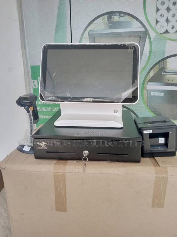 Pos Computer Complete Set I3,128gb SSD ,8gb RAM With Accesso · Photo 1