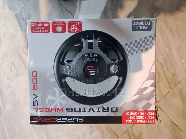 Brand New SV 200 Driving Wheel for PS5/PS4/Xbox1 · Photo 1