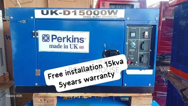 Brand New Perkins 15kva Diesel Generator – Heavy Duty Power for Home · Photo 1