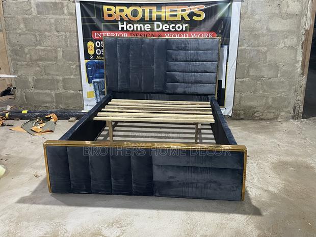 Morden Design Double 54x75 Bedframe For Standard Room. · Photo 3