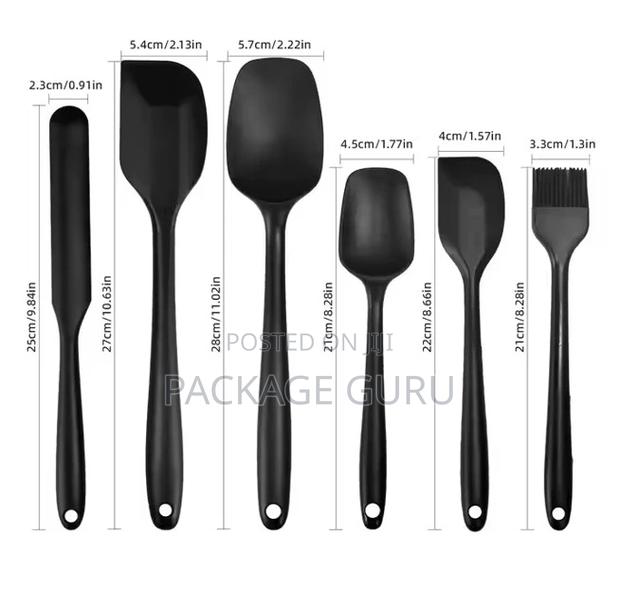 6 Set Silicone Spatula · Photo 2