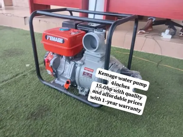 Kemage Gasoline Water Pump – Efficient Pump for Farms, Irrigation · Photo 1