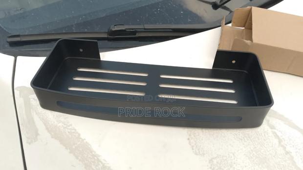 Metal Shelf in Black and Aluminum Color, Mirror Shelf · Photo 1