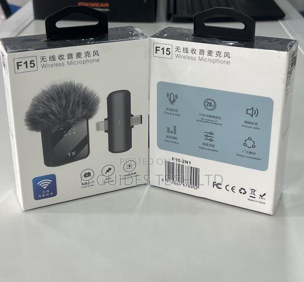 F15 Wireless Microphone, iPhone and Type-C F15 Wireless Mic · Photo 2