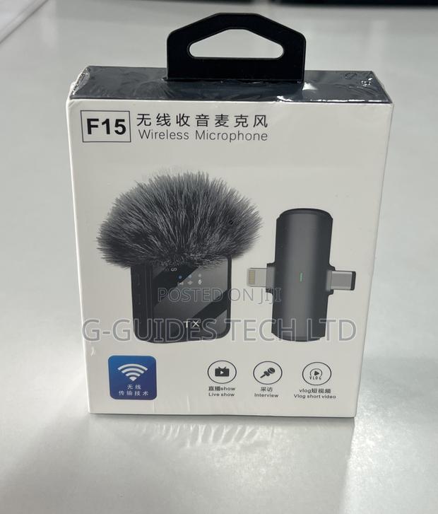 F15 Wireless Microphone, iPhone and Type-C F15 Wireless Mic · Photo 1