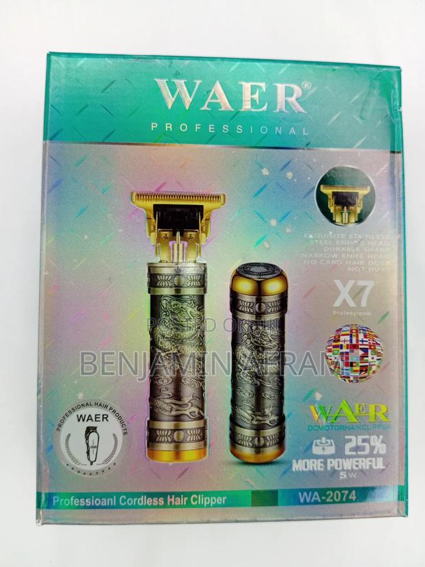 Rechargeable Shaver and Hair Clippers/Trimmer WA-2074 · Photo 3