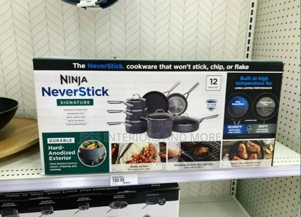 Ninja Neverstick Hard-Anodized Nonstick Cookware Set · Photo 2