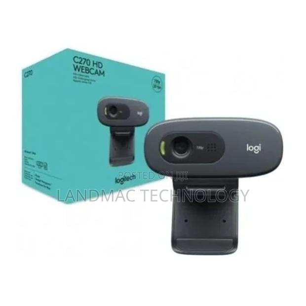 Logitech C270 HD Webcam - Black · Photo 1