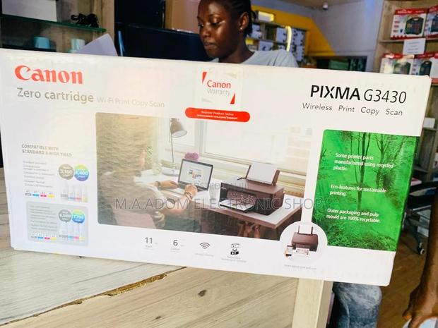 Canon PIXMA G3430 All-in-One Ink Tank Printer · Photo 1