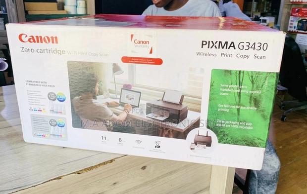 Canon PIXMA G3430 All-in-One Ink Tank Printer:Print More · Photo 1