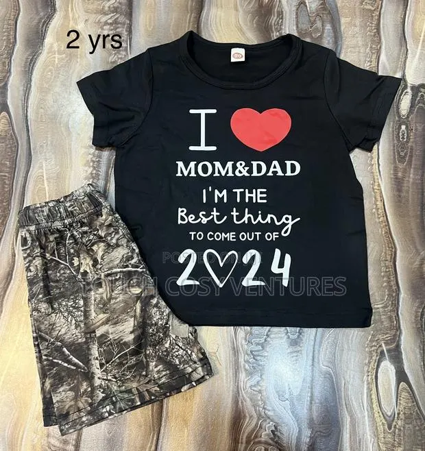Kids Lovely T- Shirt and Short · Photo 1