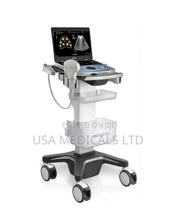 Mindray Dp10 Ultrasound Scan Machine With Probe and Trolley · Photo 1
