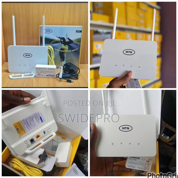 Universal 4G MTN Sim Router + Backup Battery · Photo 2