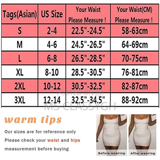 Thong Panties High Waist Tummy Control Slim Underwear Butt L · Photo 2